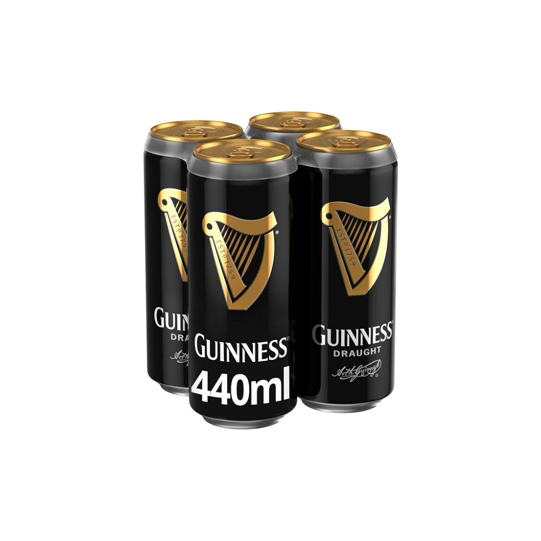 Guinness Draught, la cerveza negra irlandesa con precio más barato